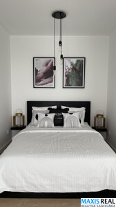 NA PRENÁJOM:  Pekne  zariadený, veľký 1 izbový byt s balkónom v 5 ročnej novostavbe ONE CENTRUM  pri železničnej stanici.