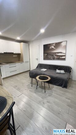 NA PRENÁJOM:  Moderný 1izbový byt na prízemí priamo v centre mesta