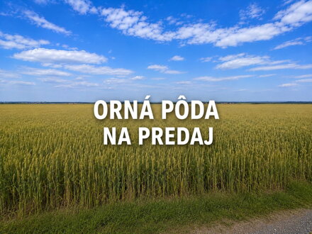 NA PREDAJ ORNÁ PÔDA – TRNAVA, SMER MALŽENICE