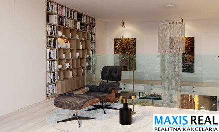 NA PREDAJ: Luxusná 4-izbová rodinná vilka s výhľadom na Malé Karpaty v obci Zvončín 