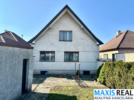 NA PREDAJ: Rodinný dom s pozemkom 770 m² v Modranke-Trnava